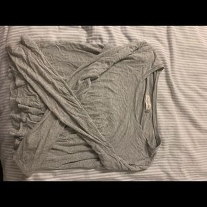 Abercrombie and Fitch long sleeve striped shirt